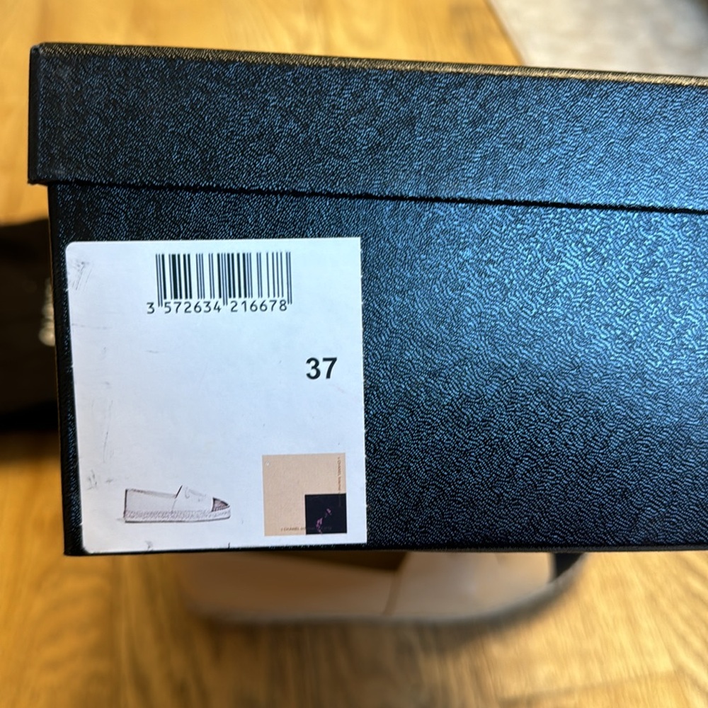 Chanel Lambskin Espadrille - 37 - Picture 9 of 9